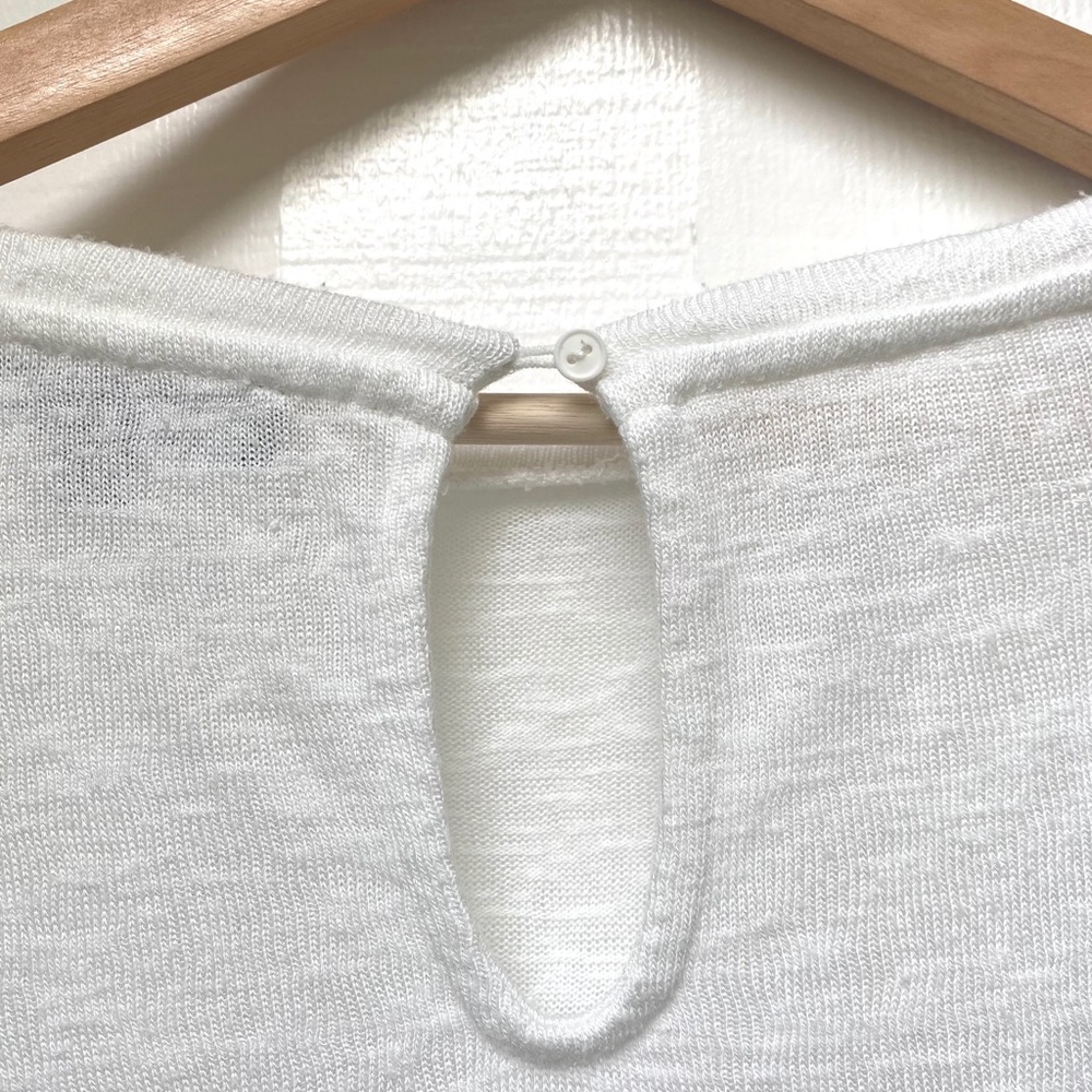 Anthropologie Sanctuary Bell Sleeve Shirt White - Picture 4 of 7